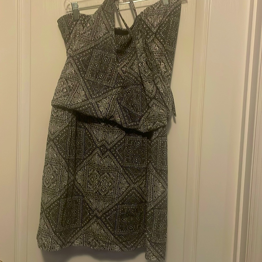 White House Black Market summer dress size large.